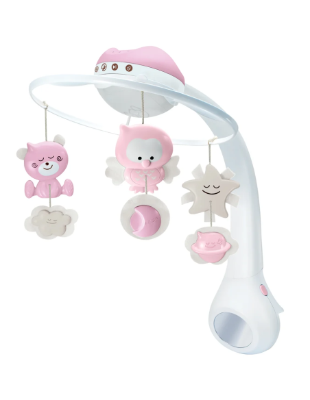 Mobile Douce Nuit 3 en 1 avec Projecteur – Infantino