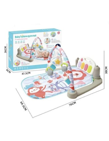 Tapis d'Éveil Musical Évolutif – Baby's Piano Gym Mat