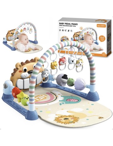 Tapis d'Éveil Évolutif Lion "Baby Pedal Piano" – Hug Happy