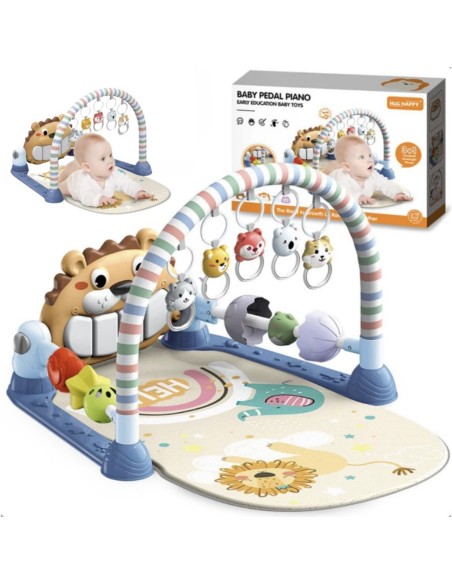 Tapis d'Éveil Évolutif Lion "Baby Pedal Piano" – Hug Happy