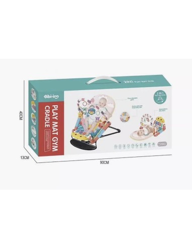 Chaise à bascule éducative 2 en 1 pour bébé