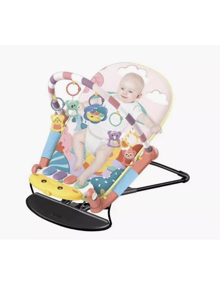 Chaise à bascule éducative 2 en 1 pour bébé