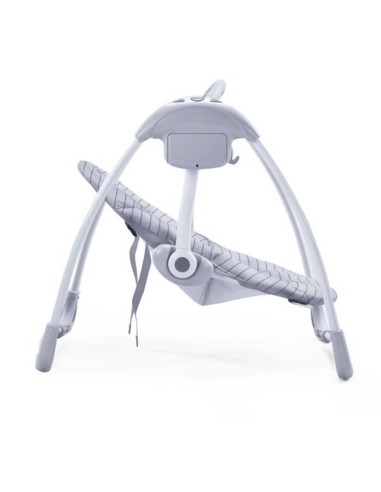 Asalvo Daddy Hippo – Balancelle Électrique et Musicale pour Bébé