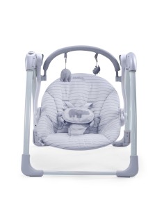 Asalvo Daddy Hippo – Balancelle Électrique et Musicale pour Bébé
