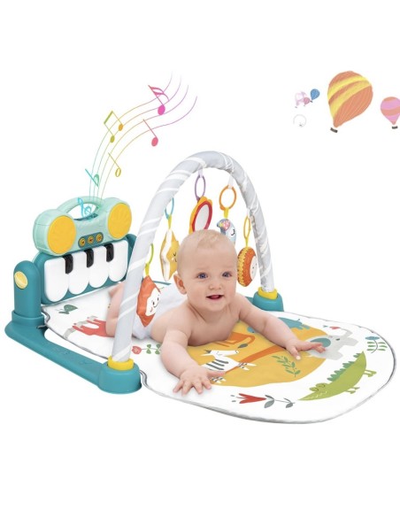 Tapis d'Éveil Évolutif avec Piano Musical – Huanger