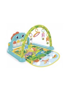 Tapis d'Éveil Musical Dino avec Piano Évolutif