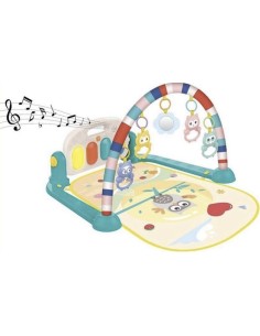 Huanger Piano Fitness Rack – Tapis d'Éveil Évolutif Musical pour Bébé