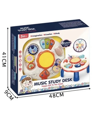 Table d'Activités Musicale et Lumineuse – Mon Premier Tambour