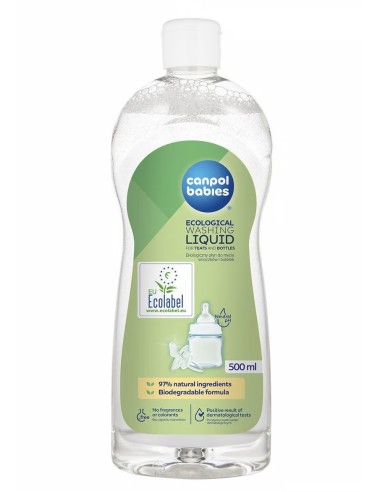 Liquide Vaisselle Écologique pour Biberons et Tétines – Canpol Babies (500 ml)