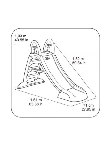 Toboggan Aquatique Slide Max de Feber