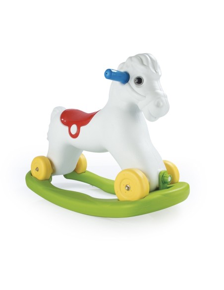 Cheval à bascule 2 en 1 Dolu avec roues