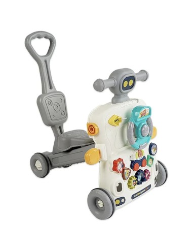 Aide à la marche et Trotteur Évolutif Multi-fonctions 6 en 1 Gibi-in