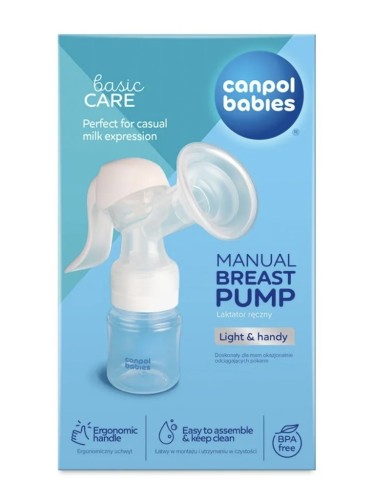 Tire-Lait Manuel Basic Care – Canpol babies