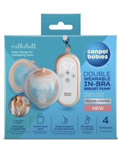 Tire-Lait Électrique Double Coque MilkShell – Canpol babies
