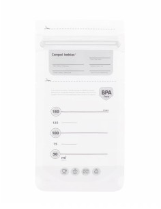 Sachets de Conservation pour Lait Maternel Stériles ExpressCare – Canpol babies (20 pcs + 5 Gratuits) 2
