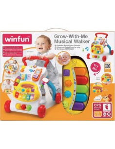Trotteur Éducatif et Musical Grow-With-Me – Winfun