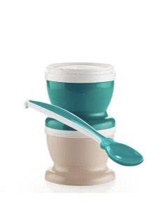 Lot de 2 Petits Pots de Conservation pour Bébé + 1 Cuillère Douce– Thermobaby 2