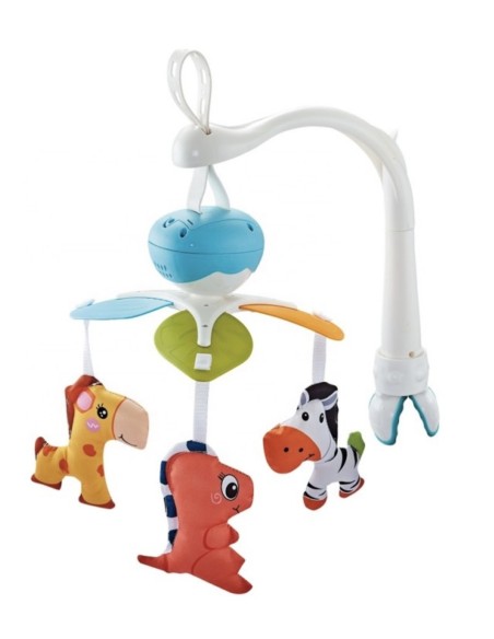 Mobile Musical Évolutif pour Lit de Bébé – "Bedside Bell" Happy Baby