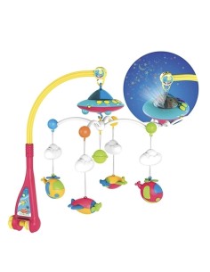 Mobile Musical et Projecteur de Berceau – "Space Travel" Huanger