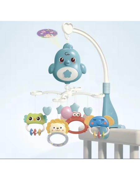 Mobile Musical, Projecteur et Hochets – "Musical Mobile" Huanger