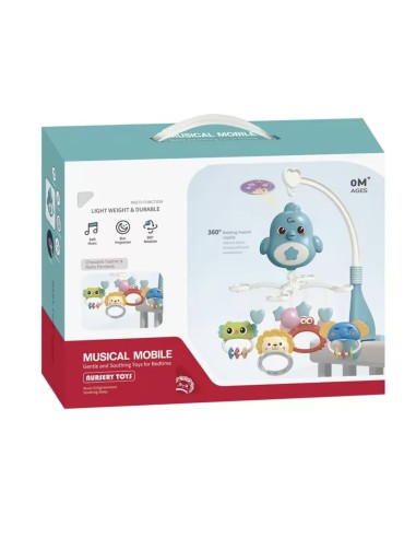 Mobile Musical, Projecteur et Hochets – "Musical Mobile" Huanger