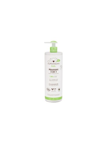 ALPHANOVA MOUSSANT 3EN1 BIO 400ML